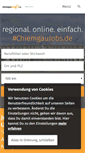 Mobile Screenshot of chiemgaujobs.de